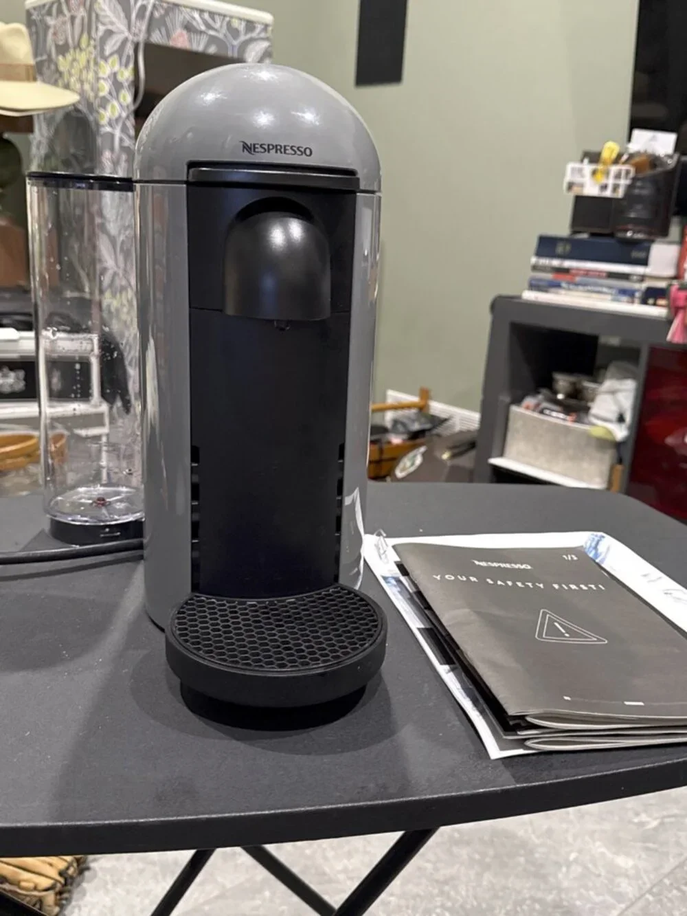 Nespresso VertuoPlus Coffee Espresso Machine Grey